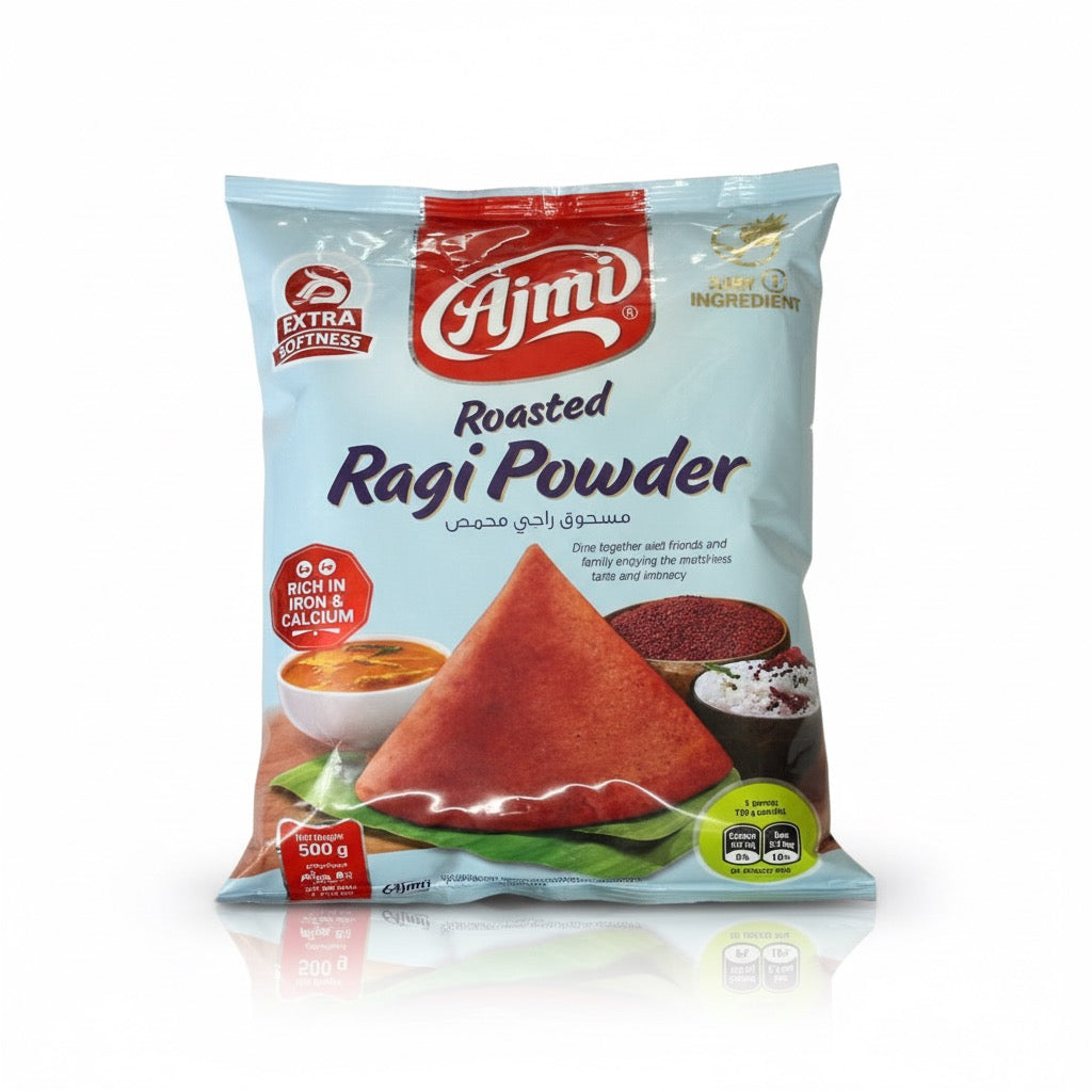 Roasted Ragi Powder by Ajmi 500g