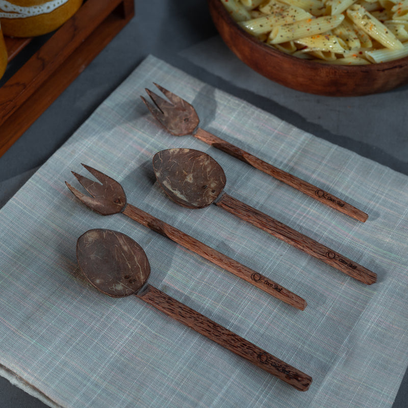 Fork & Spoon (Set of 2) by CocoShell