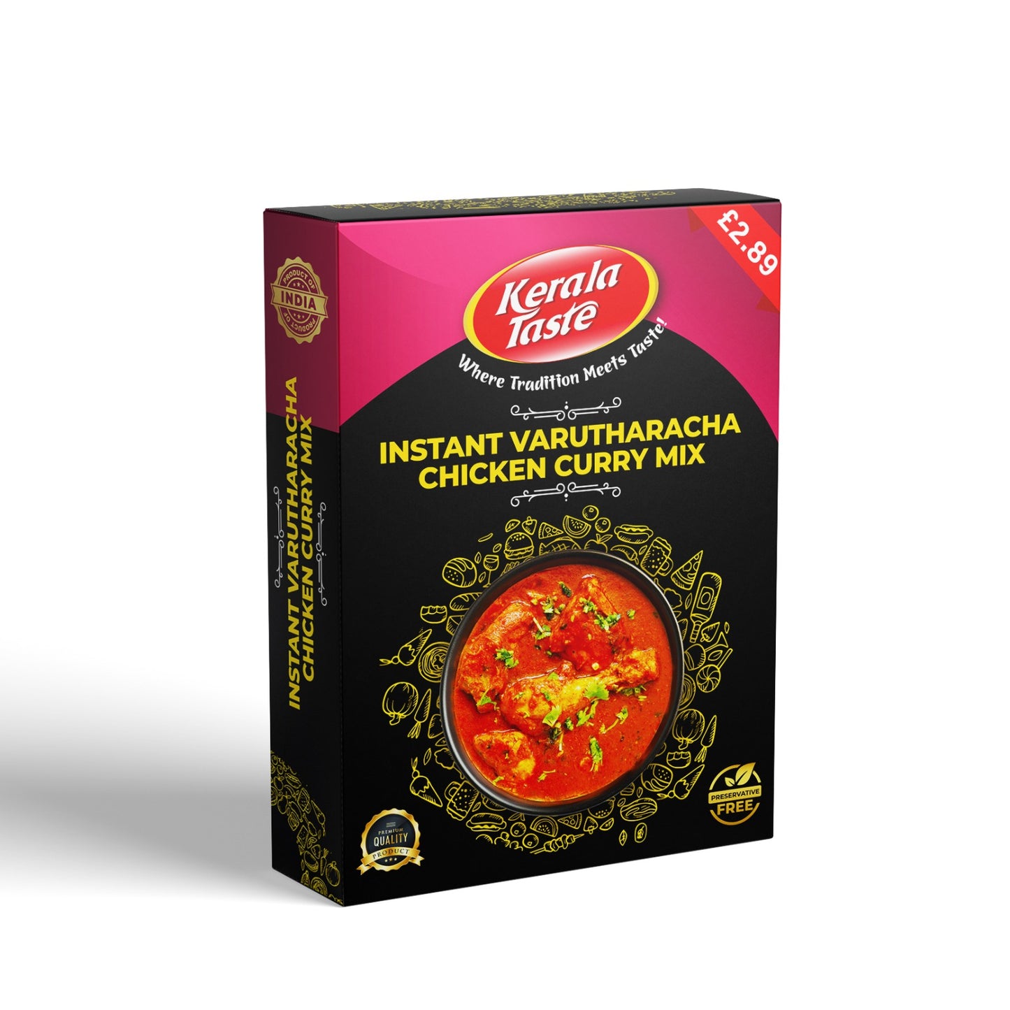 Instant Varutharacha Chicken Curry Mix by Kerala Taste