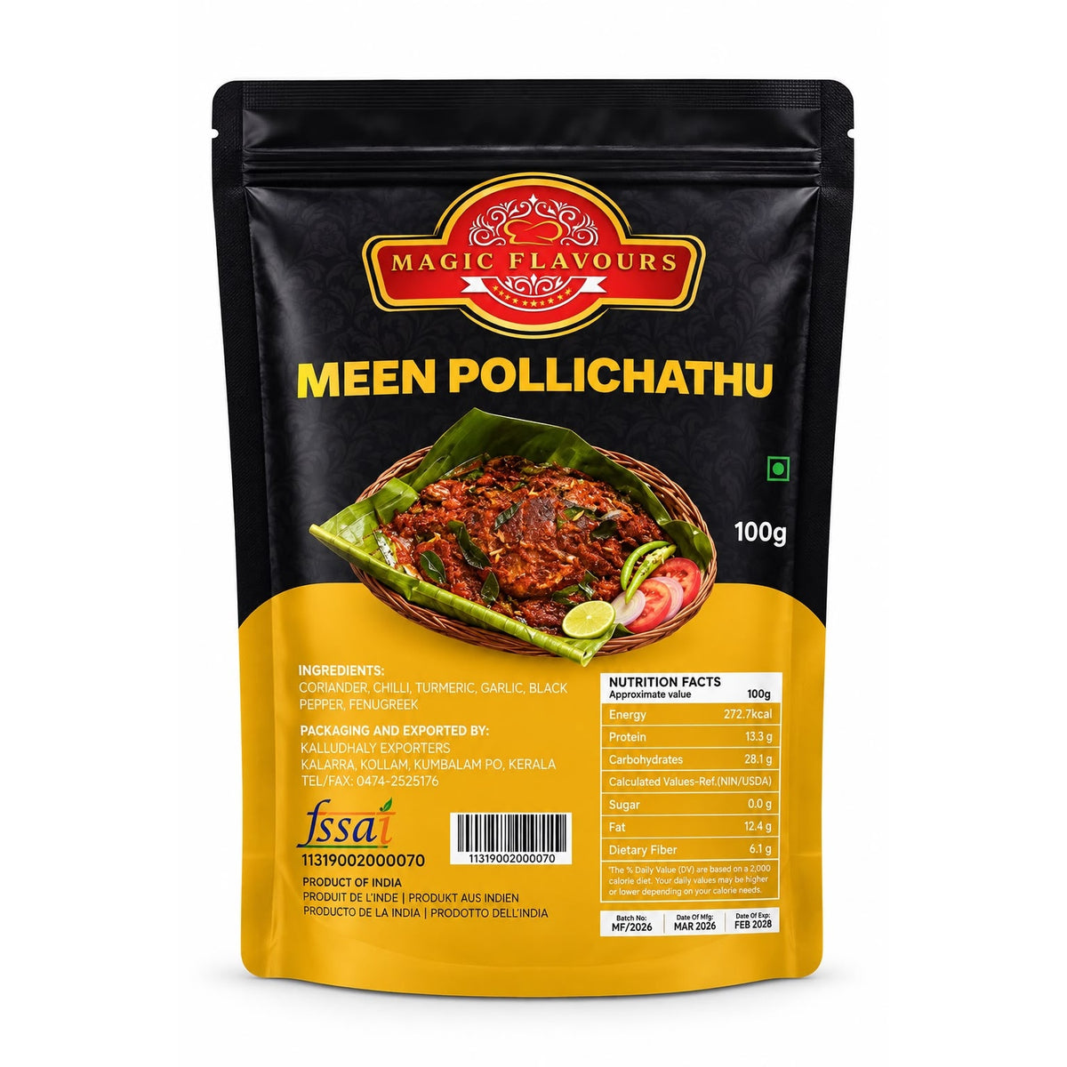 Meen Pollichathu by Magic Flavours