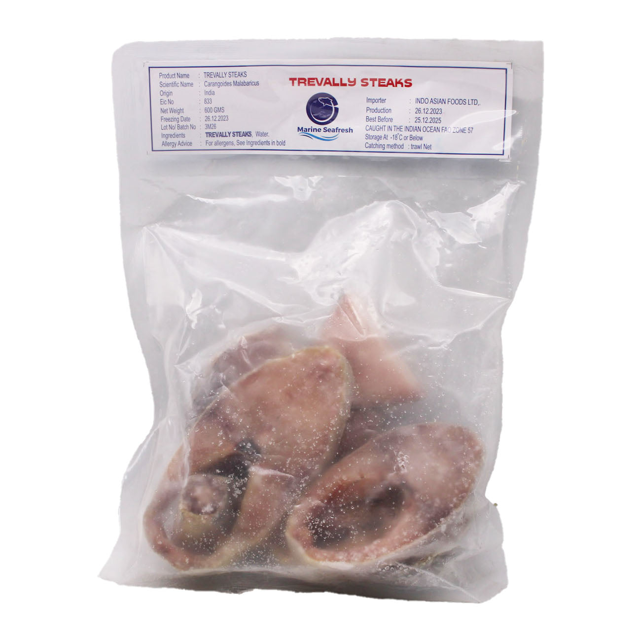 Trevally Steaksby Marine Seafresh