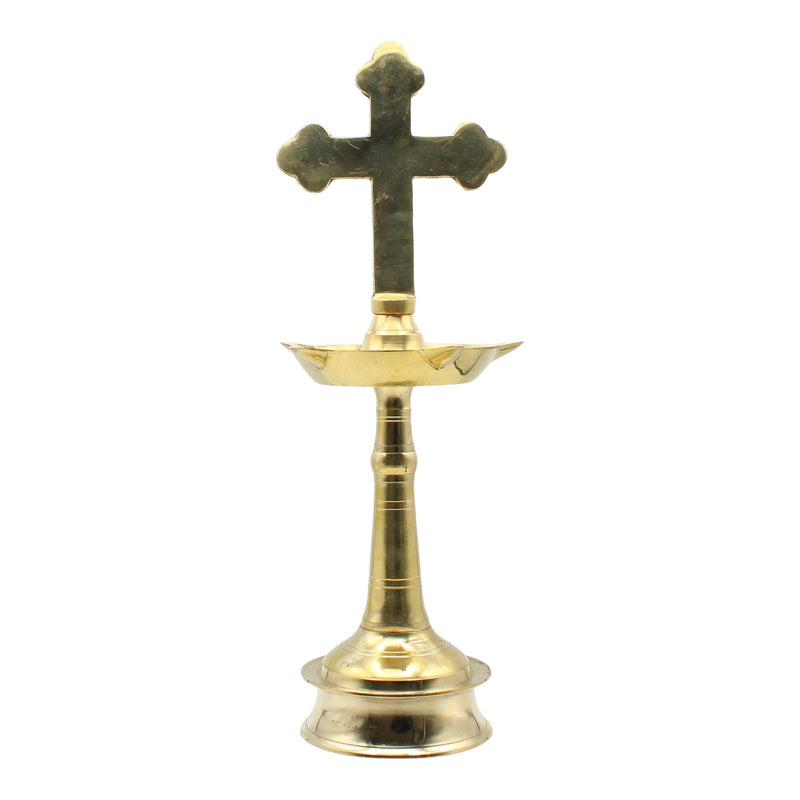 Small Brass Cross Lamp