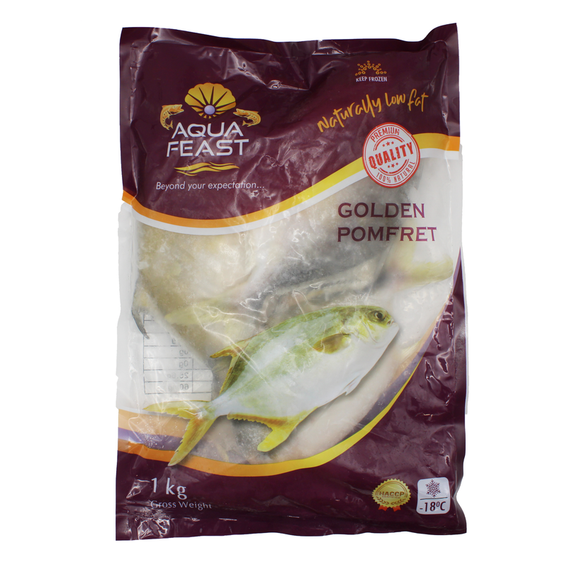 Golden Pomfret by AquaFeast 1kg
