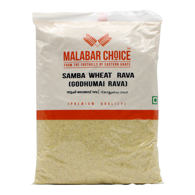 Samba Wheat Rava By Malabar Choice