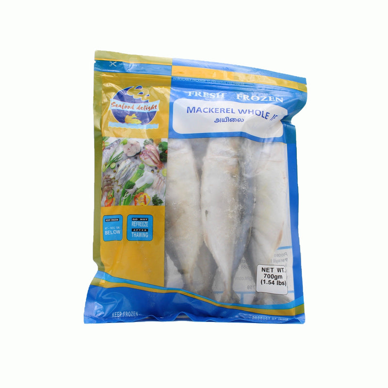 Indian Mackrel Whole by seafood delight 1kg