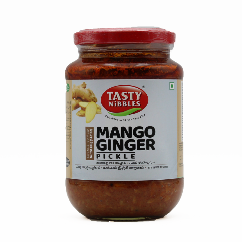 Mango Ginger Pickle By Tasty Nibbles