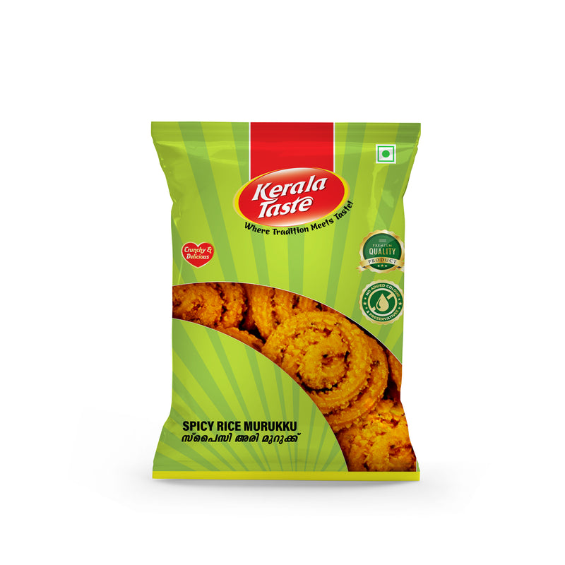 Kerala Taste Spicy Rice Murukku – Traditional Crunchy Snack
