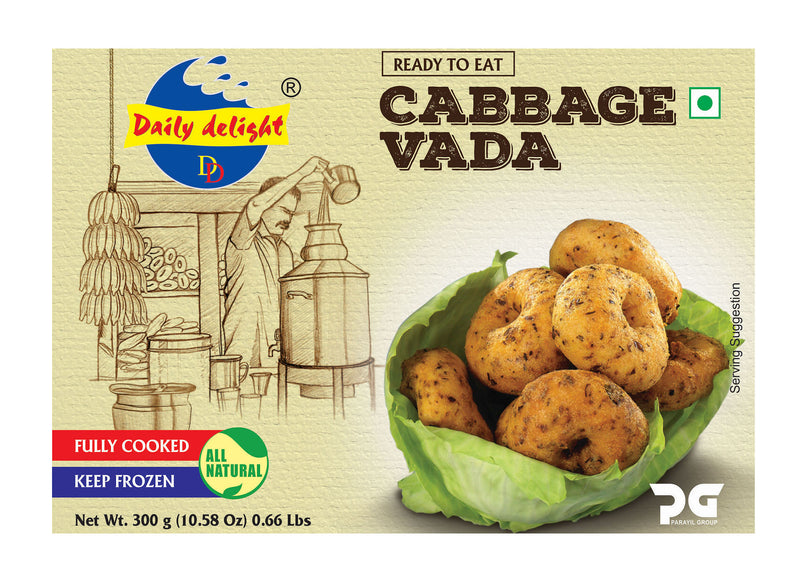 CABBAGE VADA BY DAILY DELIGHT