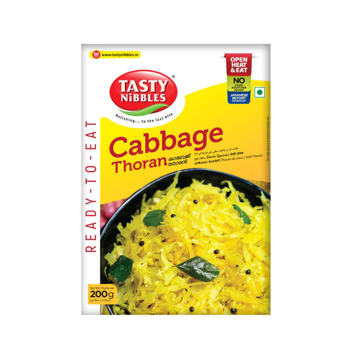 Cabbage Thoran by Tasty Nibbles