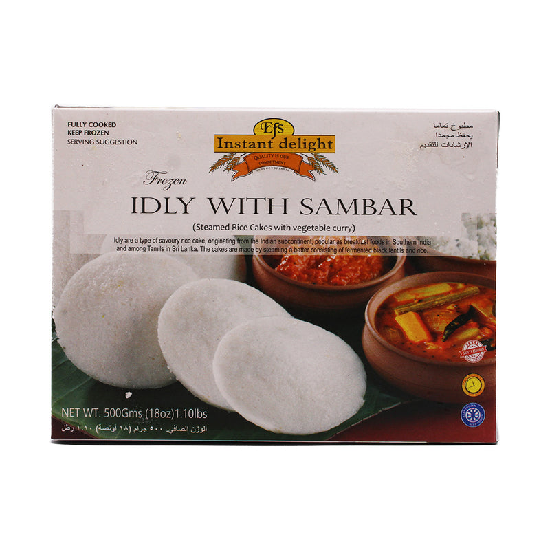 Idly with Sambar by Instant delight