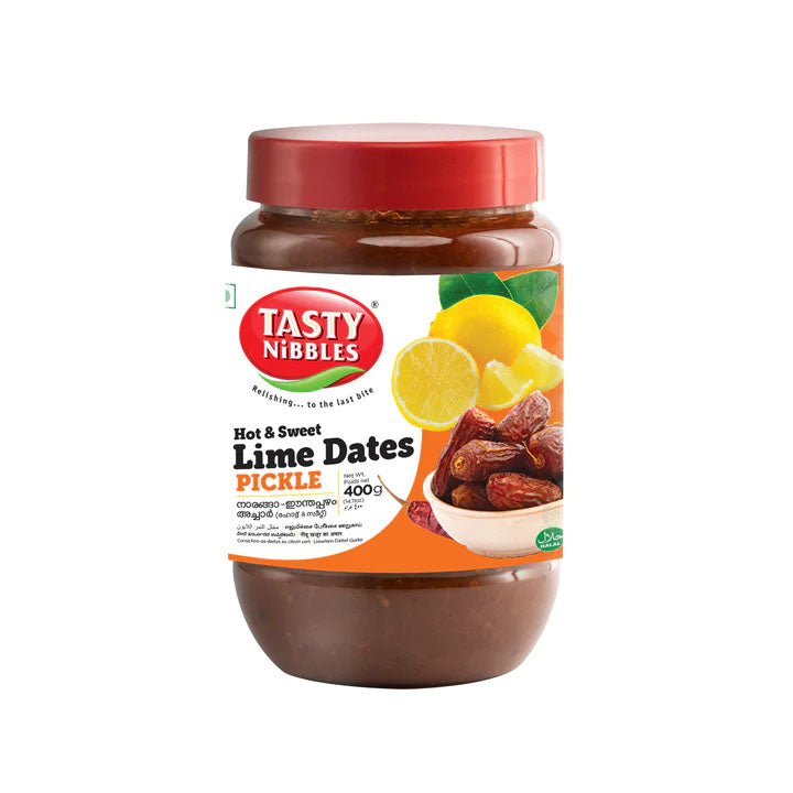 Hot And Sweet Lime Dates Pickle by Tasty Nibbles