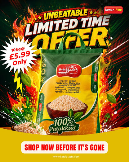Palakkadan Premium Matta Rice by Palakkadan (Max 1 Bag per Customer)
