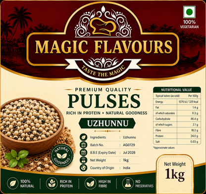 Urad Dal Whole Uzhunnu By Magic Flavours