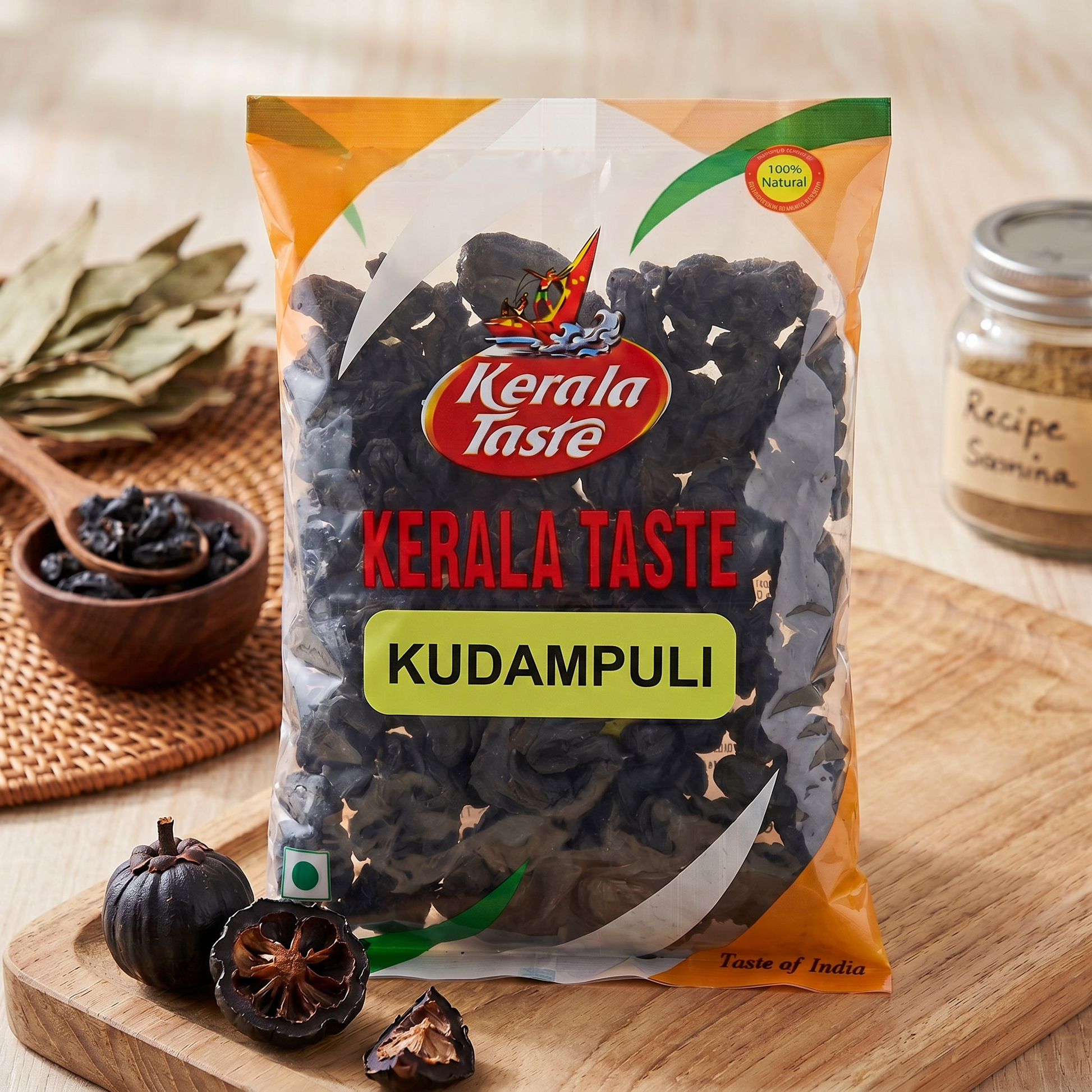 Black Tamarind (Kudampuli) By Kerala Taste