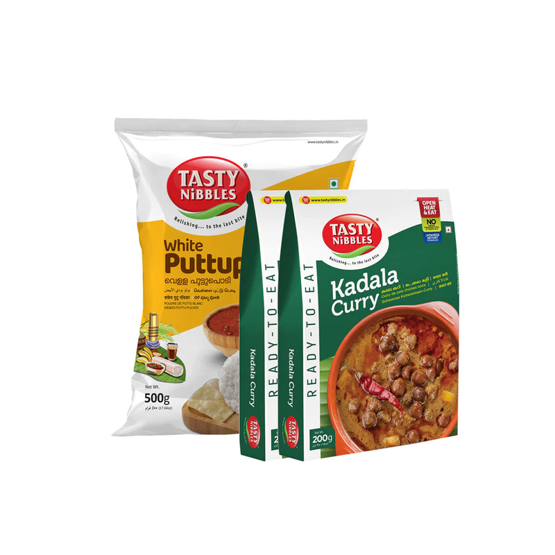 Putt (podi) with Kadala curry( pack of 2)