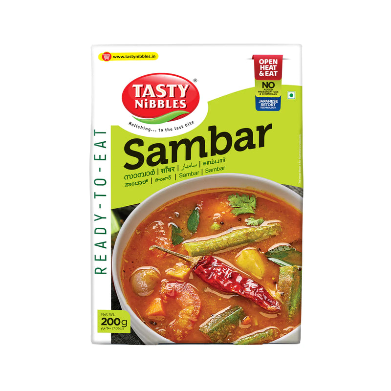 Fish Curry Meals with Sambar by Tasty Nibbles