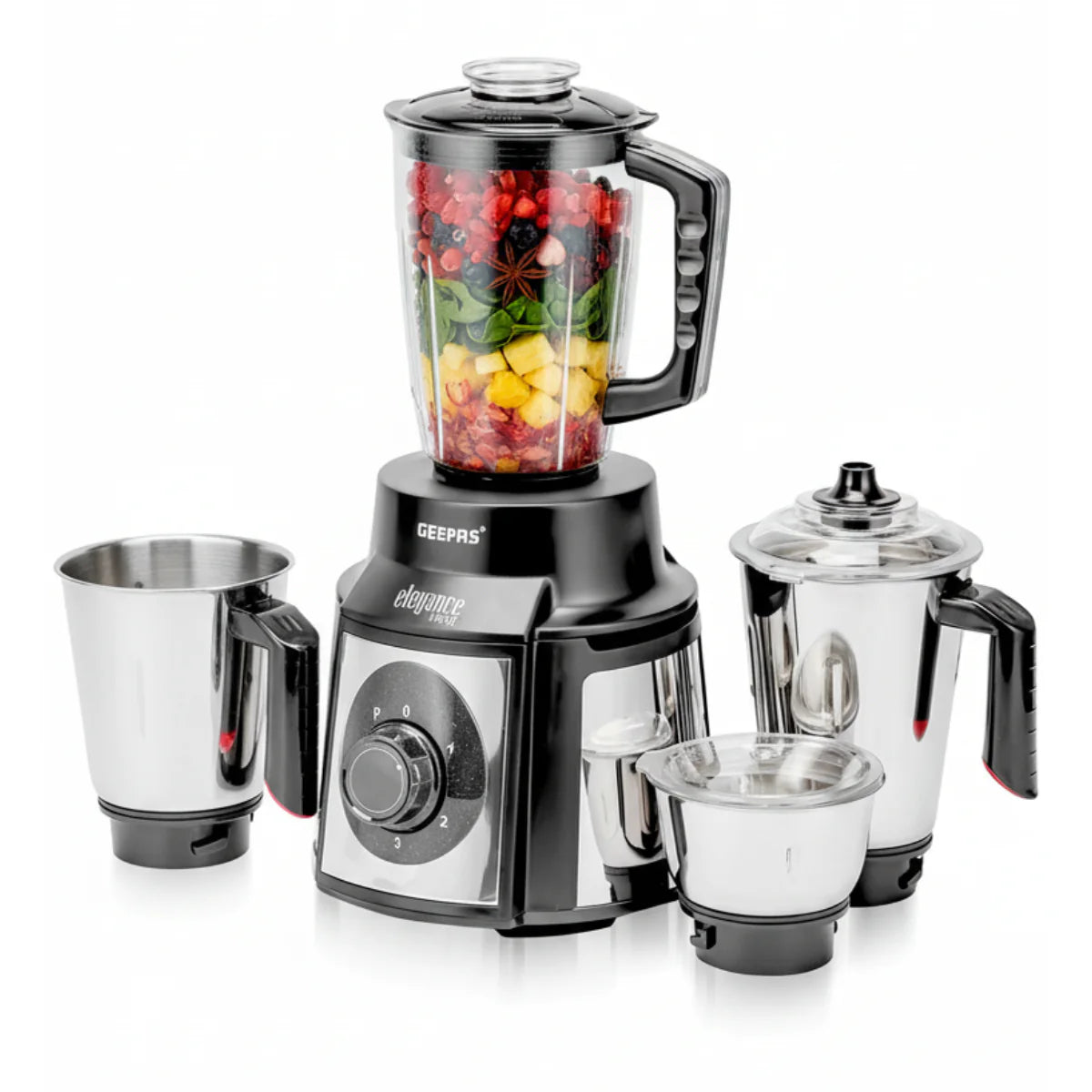 5-IN-1 MIXER GRINDER, JUICER & BLENDER - WET & DRY FOOD PROCESSOR