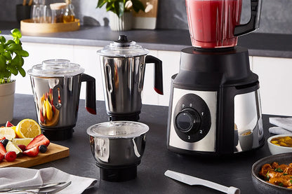 5-IN-1 MIXER GRINDER, JUICER & BLENDER - WET & DRY FOOD PROCESSOR