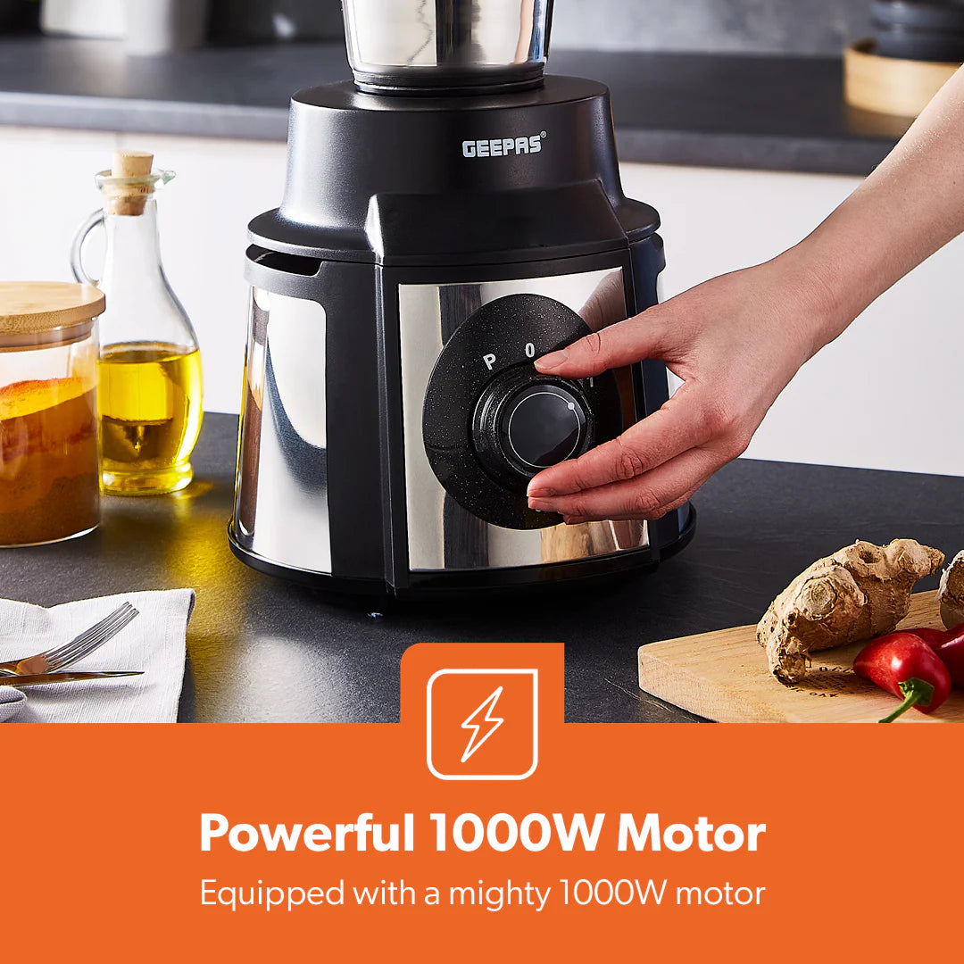 5-IN-1 MIXER GRINDER, JUICER & BLENDER - WET & DRY FOOD PROCESSOR