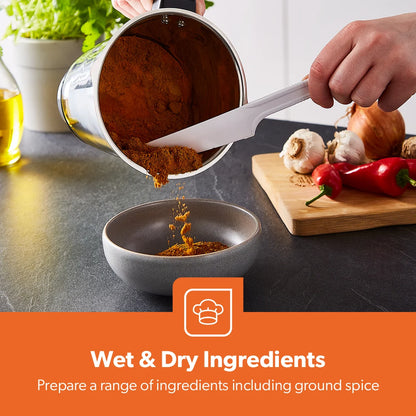 5-IN-1 MIXER GRINDER, JUICER & BLENDER - WET & DRY FOOD PROCESSOR
