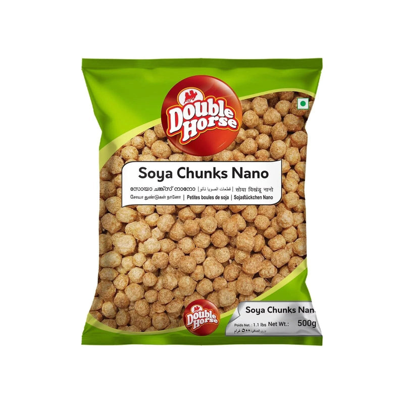 Soya Chunks Nano 500 gm by Double Horse