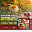 Onam Sadhya Pack for 4 by Tasty Nibbles