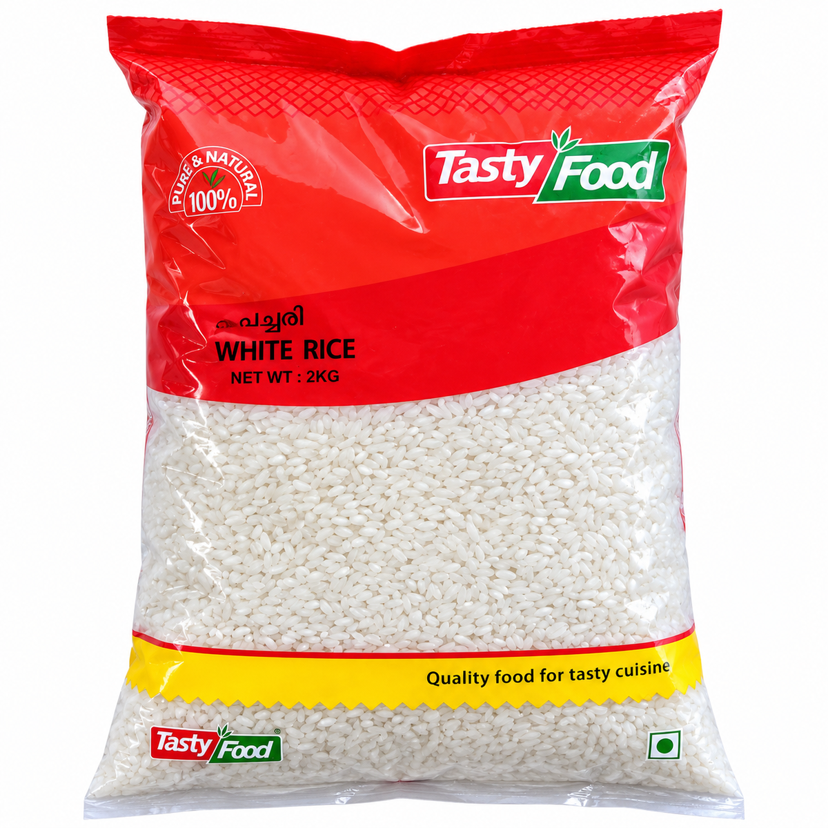 White Rice by Tasty Foods 2Kg