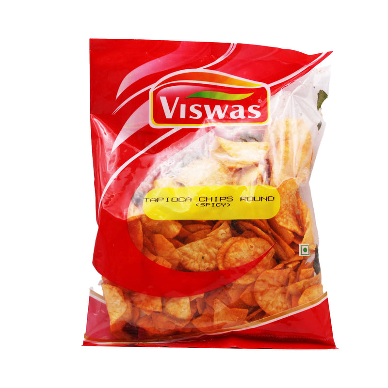 TAPIOCA CHIPS ROUND ( SPICY ) BY VISWAS