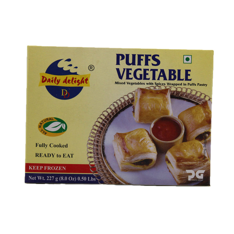 VEGETABLE PUFFS BY DAILY DELIGHT