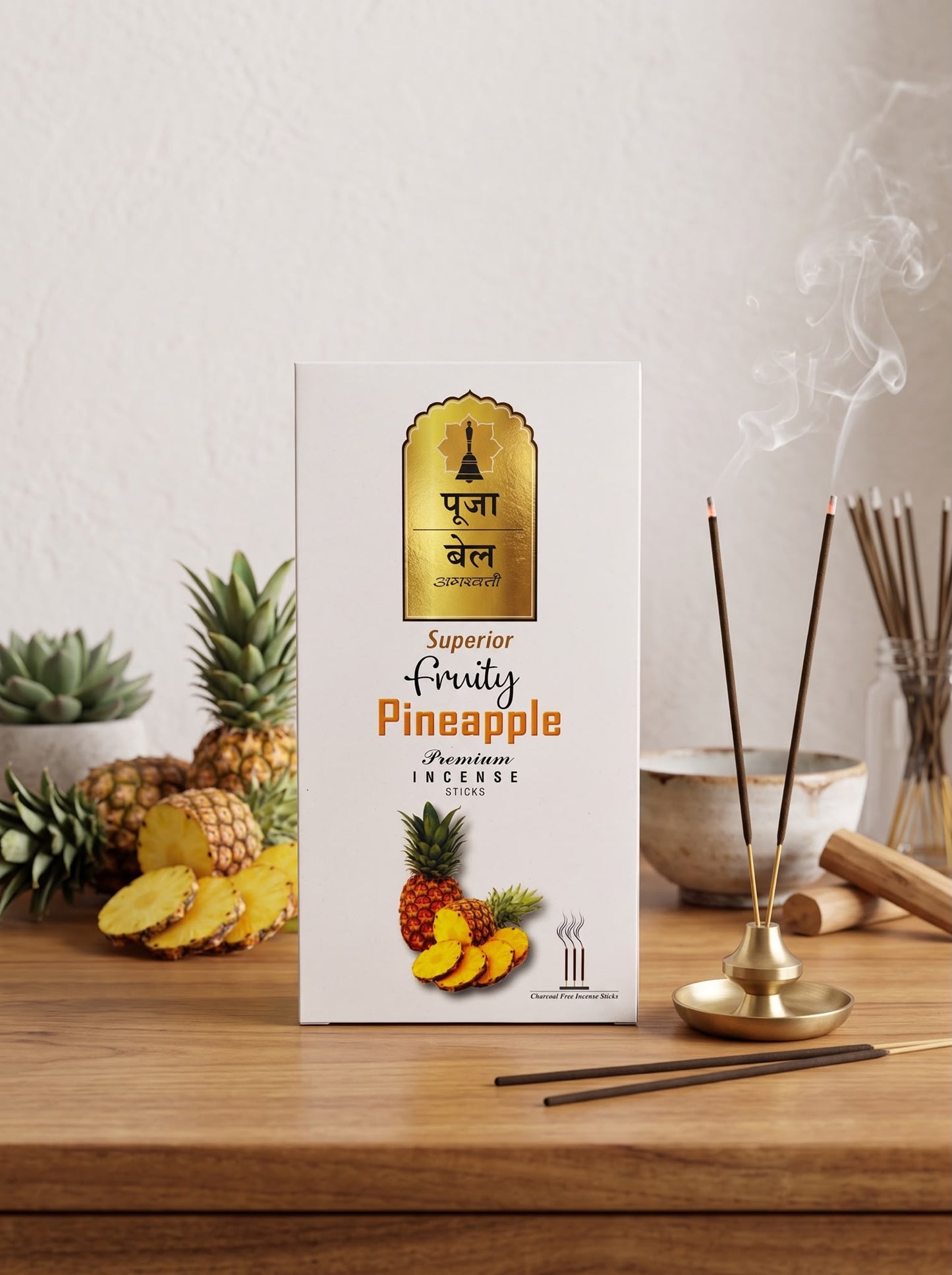 Puja Bell Fruity Pineapple Agarbathis