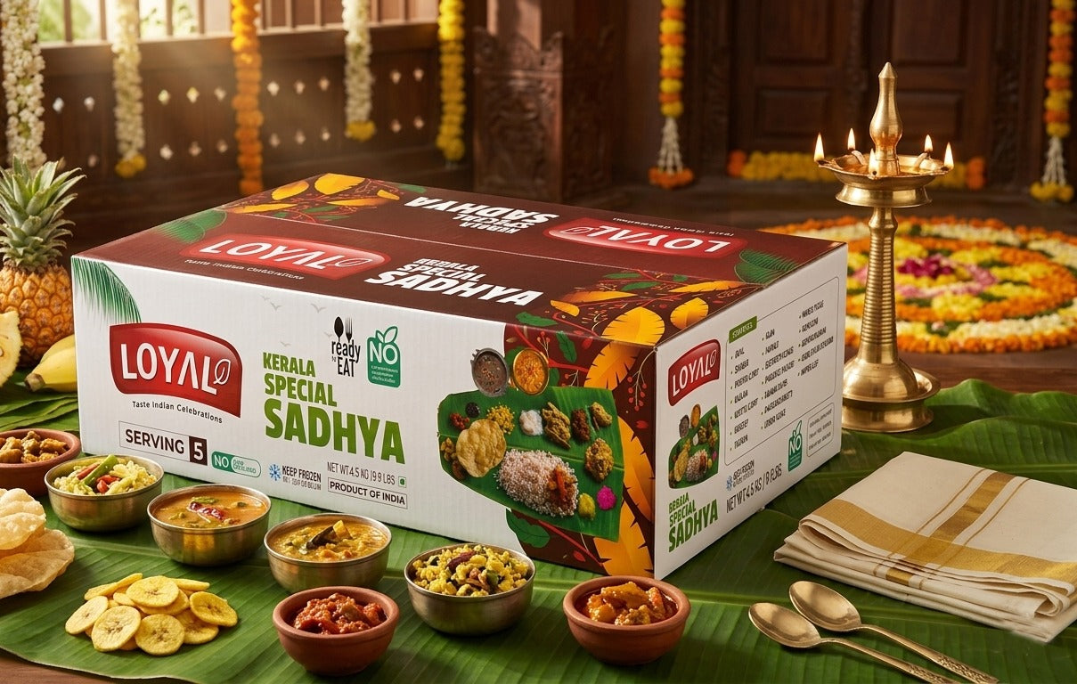 Onam Sadhya by Loyal (Serves 5 Person)￼