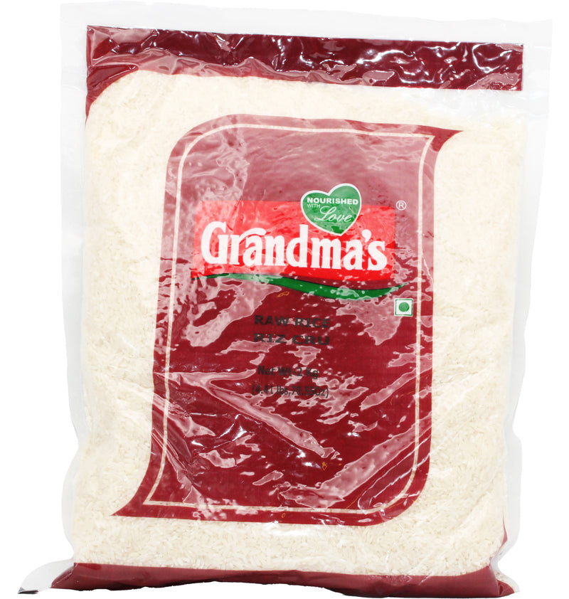 White Raw Rice by Grandma's 2Kg