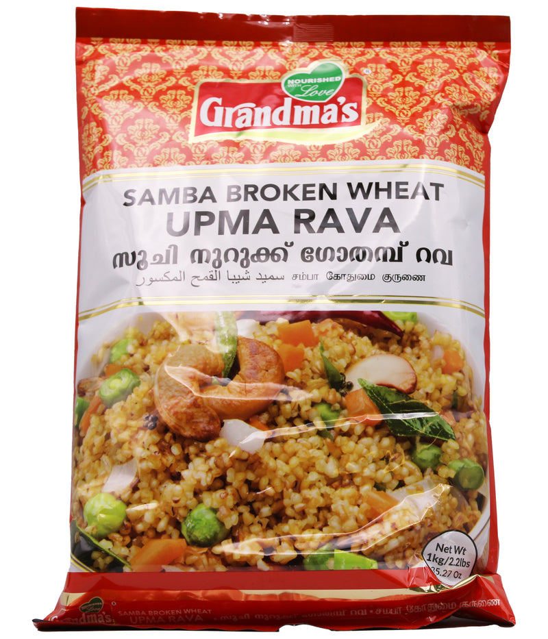 Samba Broken Wheat Upma Rava by Grandma's