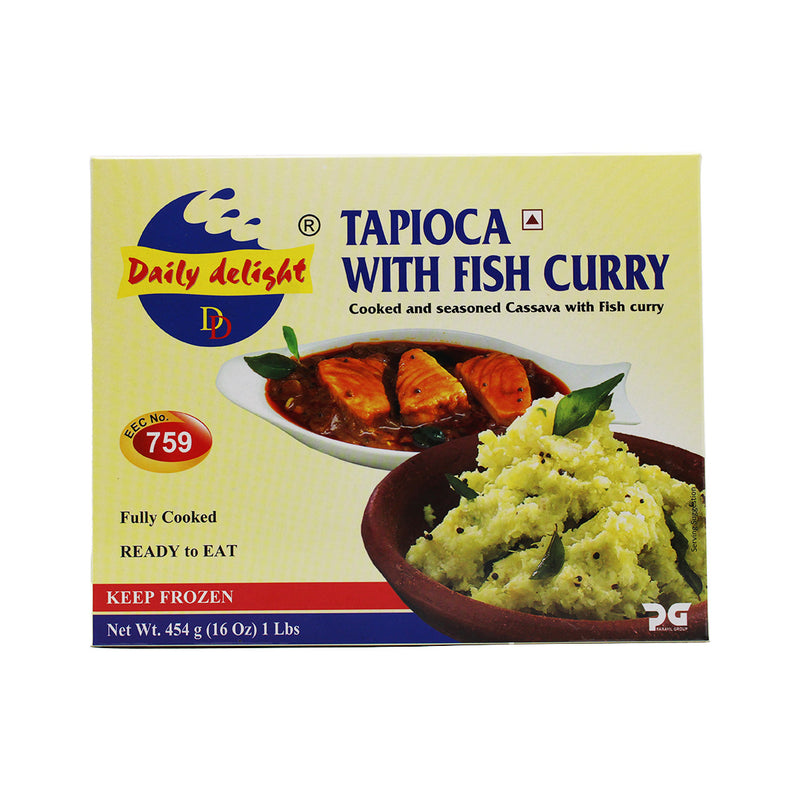 Tapioca with Fish Curry by Daily delight