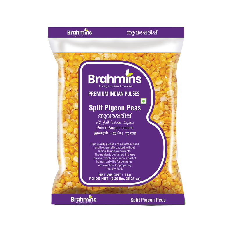 Split Pigeon Peas ( Thuvara parippu) by Brahmins