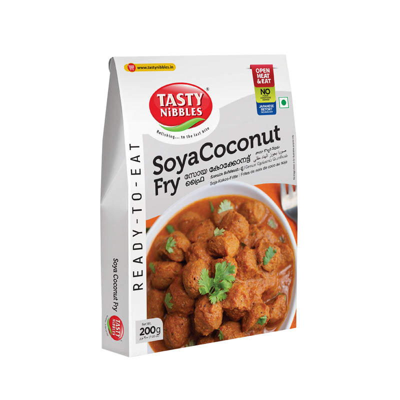Soya Coconut Fry by Tasty Nibbles