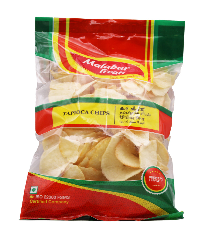 Tapioca Chips Round(Plain) by Malabar Treats