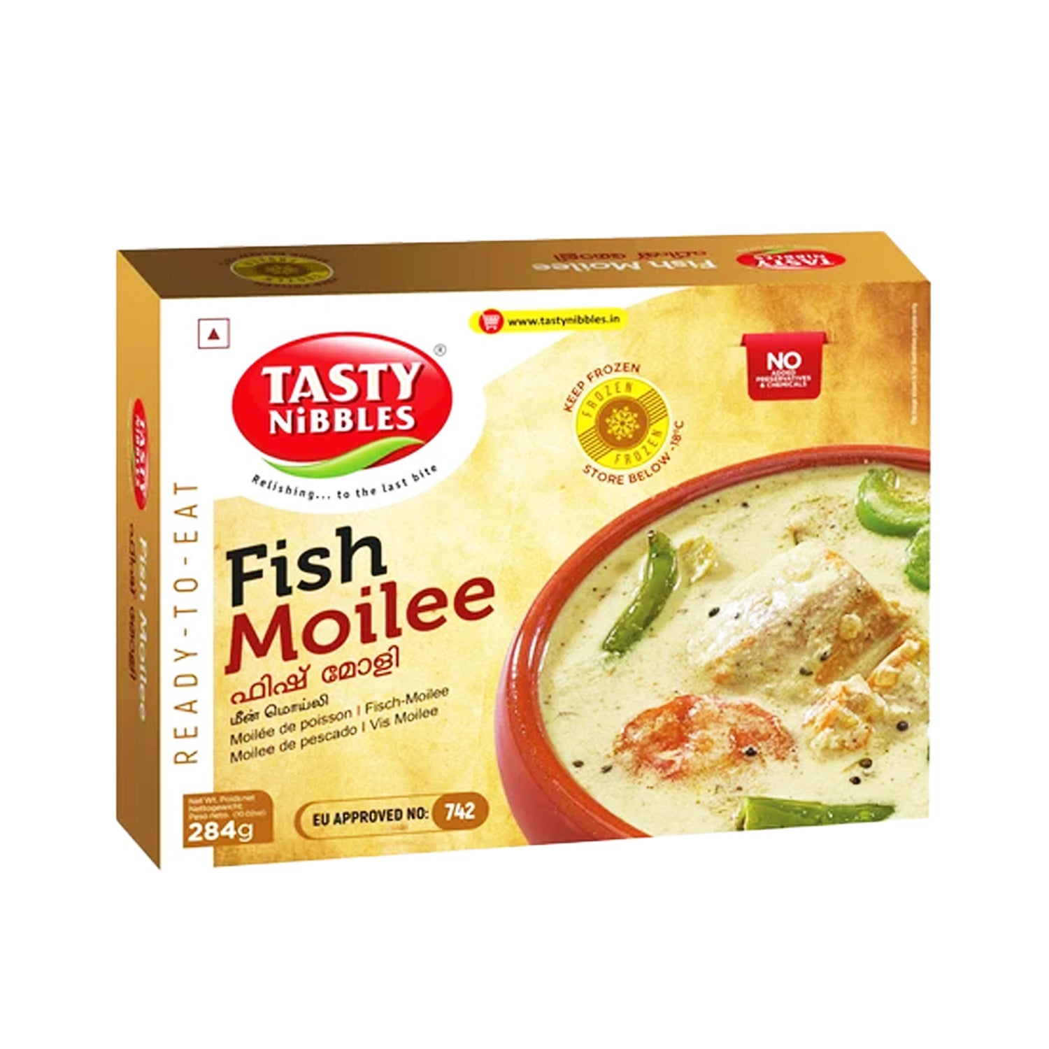 Frozen Fish Moilee by Tasty Nibbles