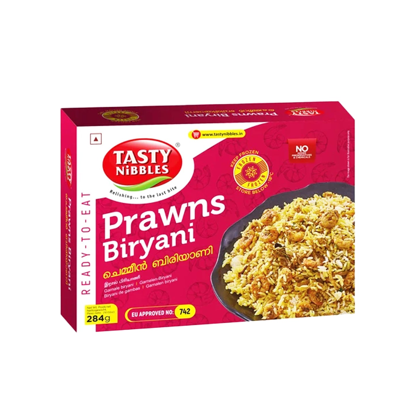 Frozen Prawns Biriyani by Tastty Nibbles