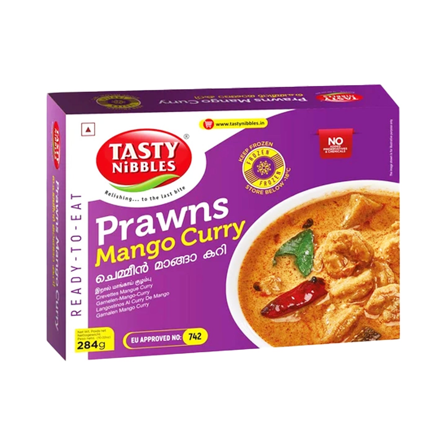 Frozen Prawns Mango Curry by Tasty Nibbles