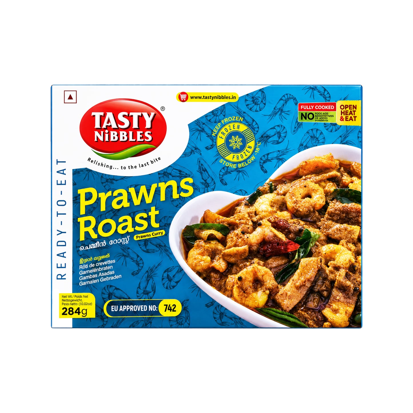 Frozen Prawns Roast by Tasty Nibbles