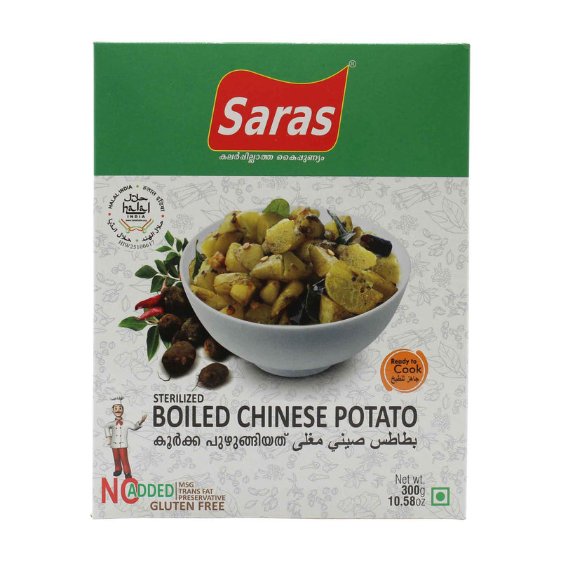 Boiled Chinese Potato (Koorka) By Saras