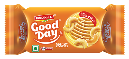 Good Day Cashew Cookies By Britannia 216G