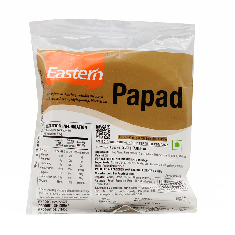 Papadam By Eastern