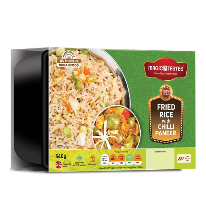 Chilli Paneer Fried Rice By Magic Tastes