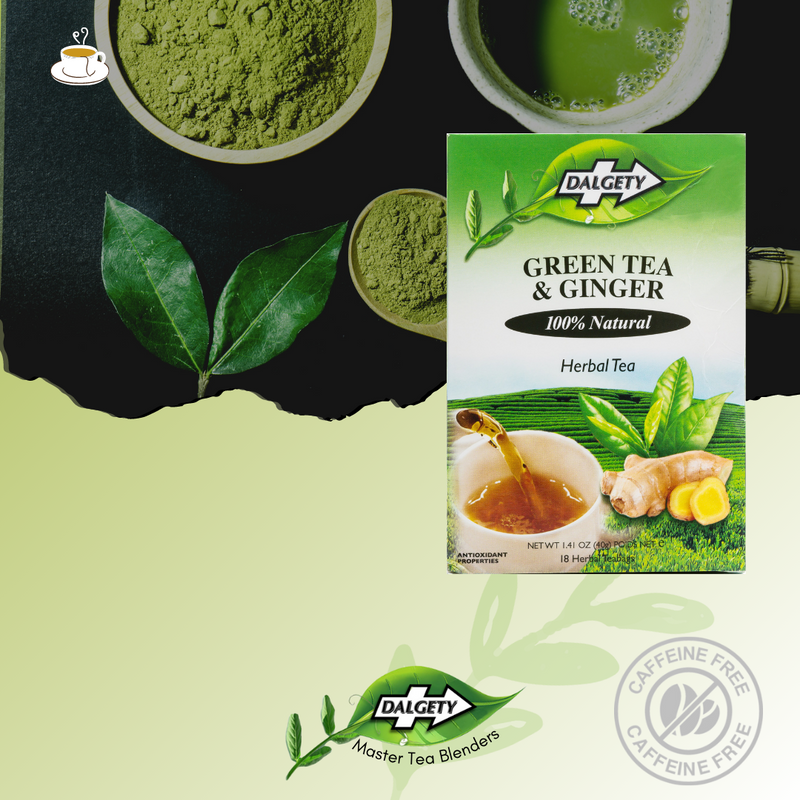 Green Tea & Ginger Herbal Tea