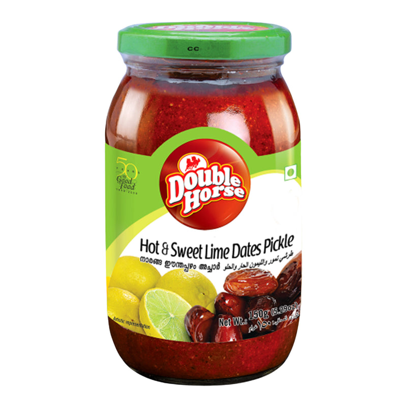 Hot & Sweet Lime Dates Pickle By Double Horse