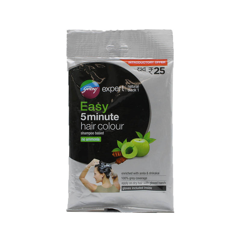Hair colour (Natural black) by Godrej