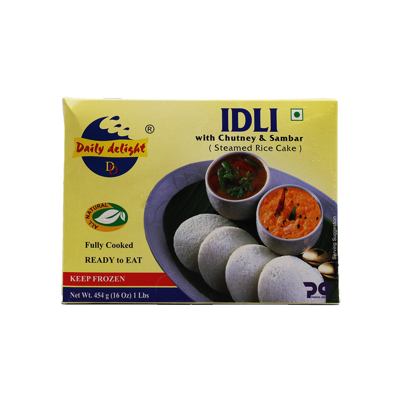Idli with Sambar by Daily delight