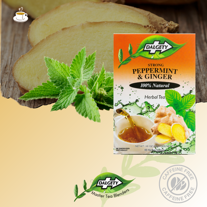 Peppermint & Ginger Herbal Tea